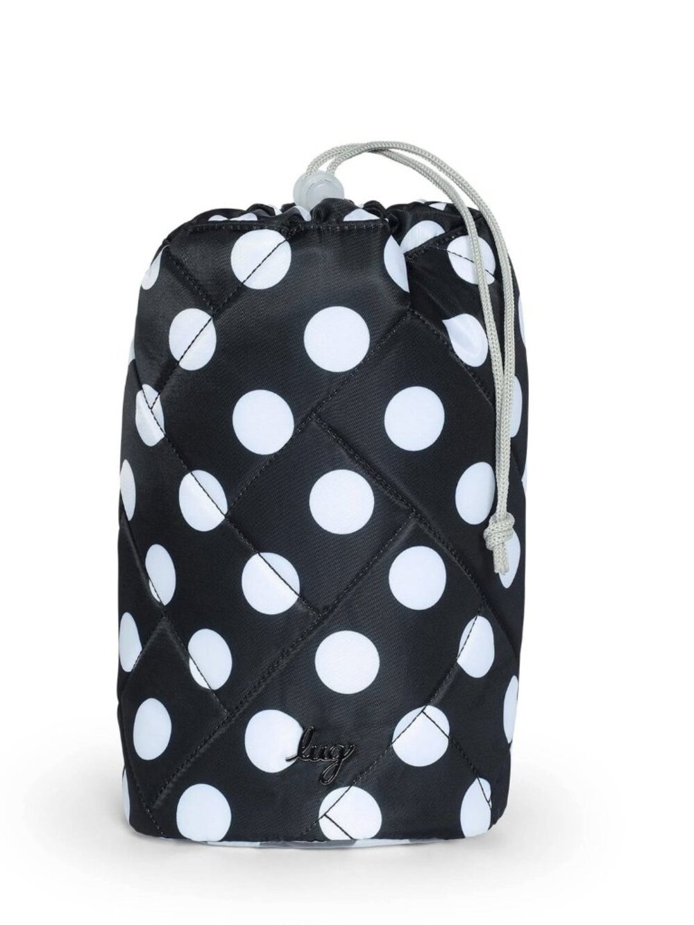 LUG - Tumbler Storage Pouch in Black Large Dot